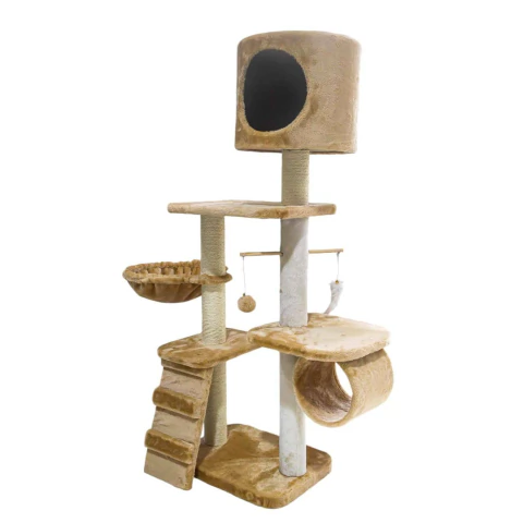 Rascador Lucia Juego Gato Tótem Torre Árbol Felpa Suave - comprar online