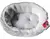 Cama Moises Ovalado Perro Gato 55 Cm Bestia Peluda Olivia S - tienda online