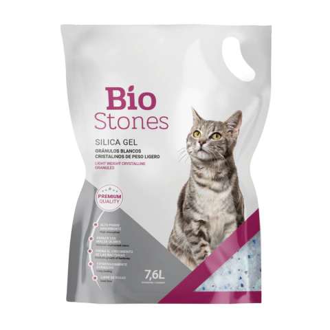 Piedras Sanitarias Silica De Gel Bio Stones X 7,6 Litros