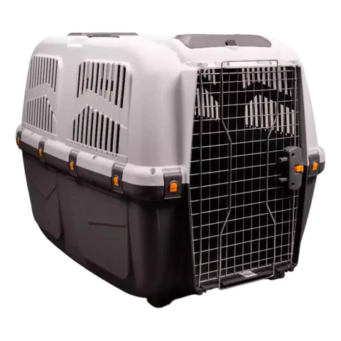 Transportadora Canil Perro Gato Italiana Avion Iata Skudo 7 105 x 76 x 73 Cm Hasta 45 Kg - comprar online