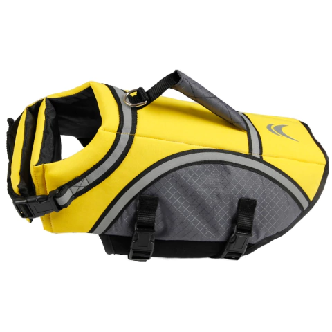 Chaleco Salvavidas Para Perros Ajustable Cancat 30 Cm 15 Kg