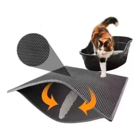 Alfombra Salida De Litera Gatos Cancat 55x45 Cm Impermeable - comprar online