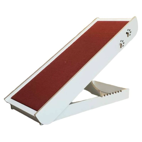 Rampa Perro Hasta 30 Kg Regulable Plegable 8 Posiciones 60Cm - comprar online