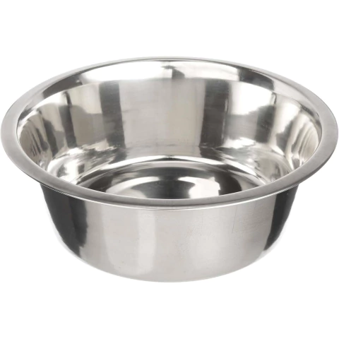Comedero Bebedero Perro Gato Acero Inoxidable Cazuela 19 Cm