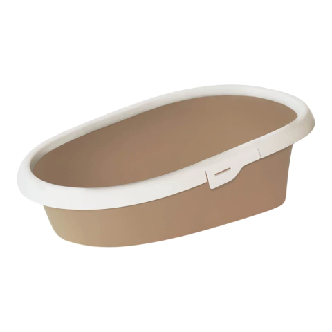 Litera Bandeja Sanitaria Gatos Borde Bergamo Minou Mini 43x30x14 Cm - comprar online