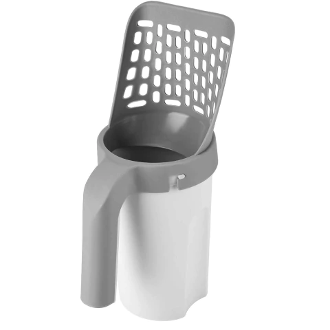 Pala Sanitaria Recolectora Heces Para Arenero Gato Vestigio