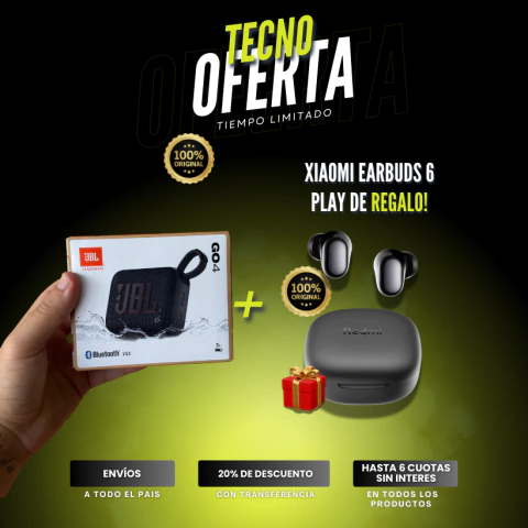 JBL GO 4 + XIAOMI REDMI BUDS 6 DE REGALO! - comprar online