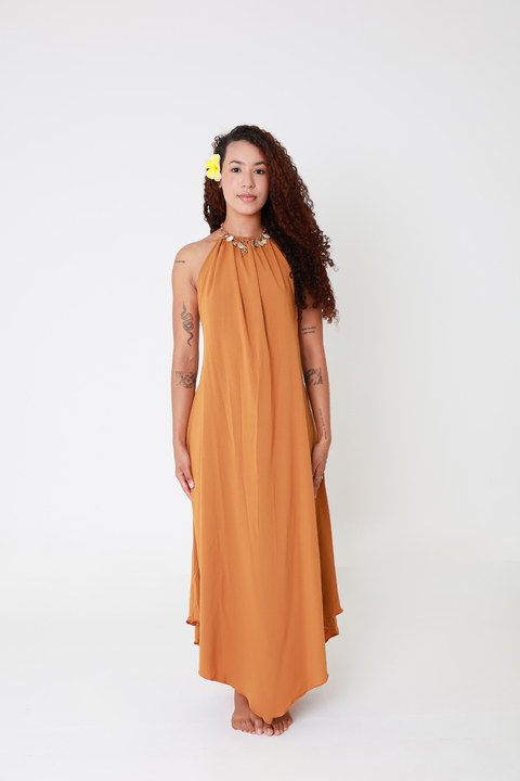 Vestido Cumbuco Caramelo - comprar online