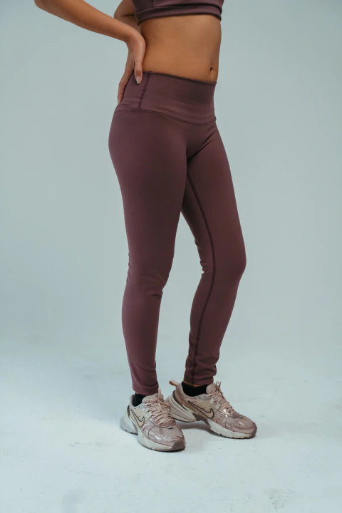 Calza Strenght - Marron Uva