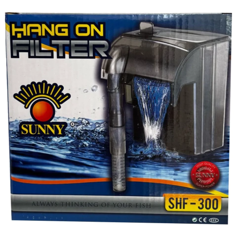 Sunny Shf-300 Filtro Cascada Externo Acuario Dulce Salada - comprar en línea