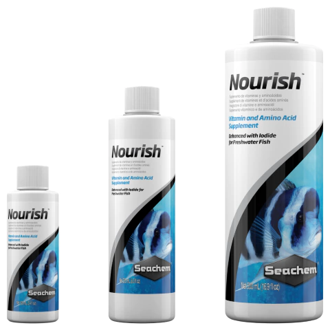 Seachem Nourish Suplemento Vitaminas Aminoácidos Peces - comprar en línea