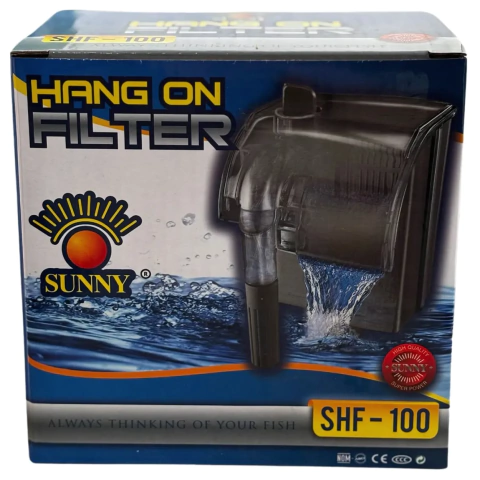Sunny Shf-100 Filtro Cascada Externo Acuario Dulce Salada