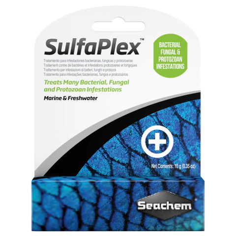 Seachem Sulfaplex Acuario Peces Medicamento Enfermedades - comprar en línea