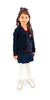 CARDIGAN EM LÃ AZUL MARINHO - comprar online