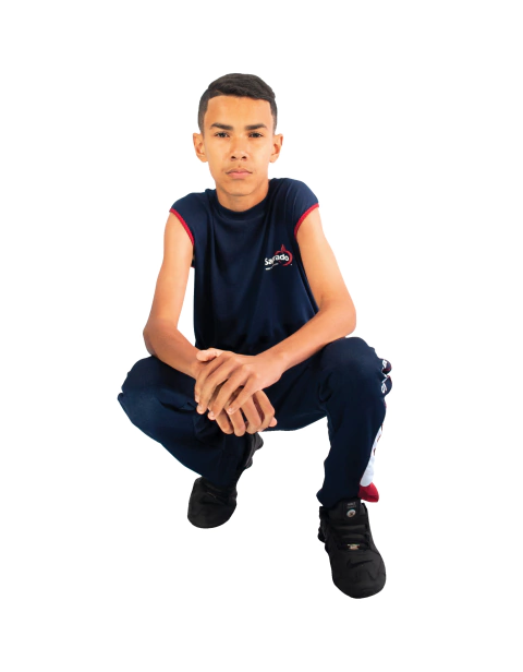 CAMISETA SEM MANGA AZUL MARINHO - comprar online