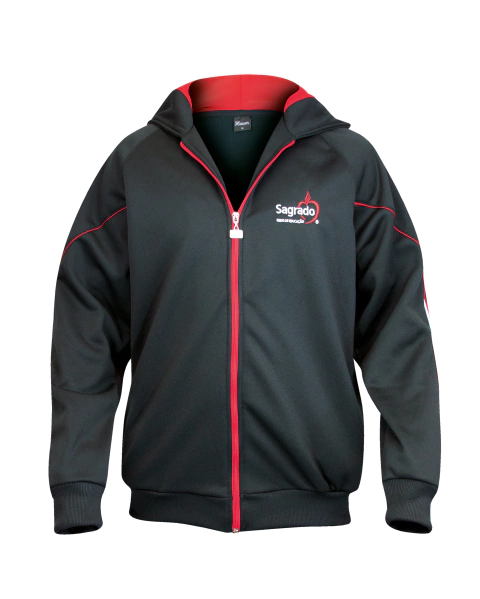 JAQUETA FLANELADA COM CAPUZ PRETA - comprar online