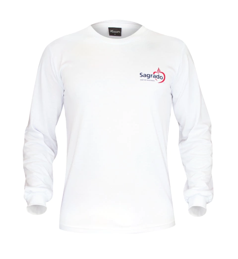 CAMISETA MANGA LONGA BRANCA PV - comprar online