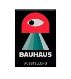 Bauhaus Ausstellung Ojo - Cartel Abstracto | Arte enmarcado en impresión fine art en internet