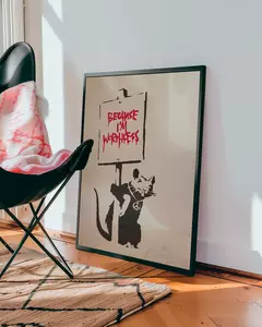 Because I'm Worthless - Banksy | Obra de arte impresa en alta calidad - comprar online