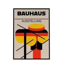 Bauhaus Ausstellung Geometría - Cartel Moderno | Arte enmarcado en impresión fine art en internet