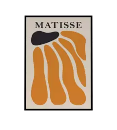 Abstract Formas Orgánicas - Henri Matisse | Cuadro artístico enmarcado en internet