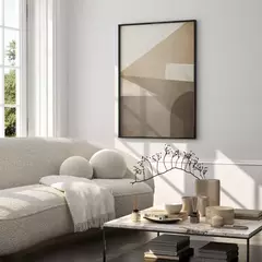Luz Angular - Minimalismo Japandi | Cuadro decorativo enmarcado en internet
