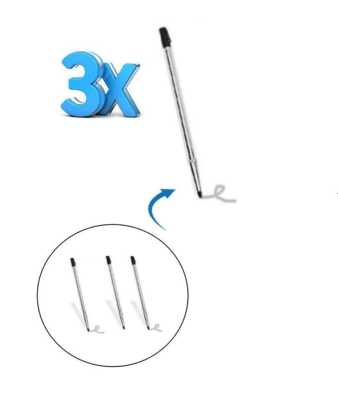 Kit 3x Caneta Stylus Original Palm Tungsten E2