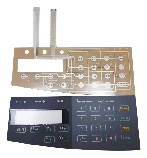 Placa Do Teclado Com Membrana Para Impressora Intermec Pf4i