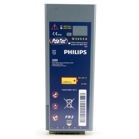 Bateria Desfibrilador Philips M3863a Fr2 - A Base De Troca