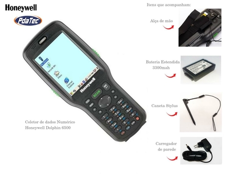 Coletor Honeywell Dolphin 6500 W.M 6.5 - Numérico (SKU:9268)