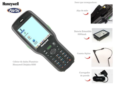 Coletor Honeywell Dolphin 6500 W.M 6.5 - Numérico (SKU:9268)