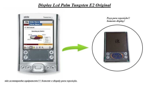 Display Completo Palm Tungsten E2 Original - NOVO