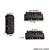 Conector Da Bateria para Coletorde dados Metrologic SP5500 - comprar online