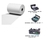 Imagem do Kit 5 Bobinas Térmica 111mm X 22mts Branca p/ Arny AR MP-4500