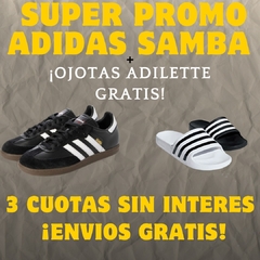 SUPER PROMO 2X1 ADIDAS SAMBA +OJOTAS ! ENVIO GRATIS !