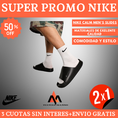 PROMO NIKE 2X1/ OJOTAS NIKE SLIDE+SHORT NIKE DRI-FIT DE REGALO/ENVIO GRATIS!!™ - tienda online