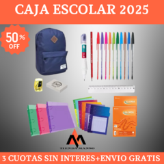 SUPER OFERTA CAJA ESCOLAR-LA VUELTA AL COLE/ENVIO GRATIS - comprar online