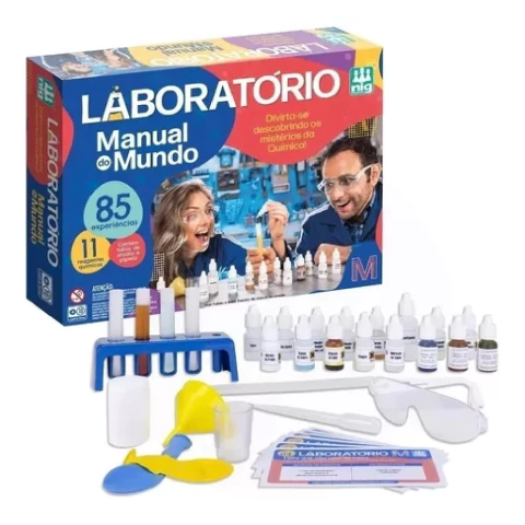 Laboratório Manual Do Mundo 85 Experiência Youtube-lançament - comprar online