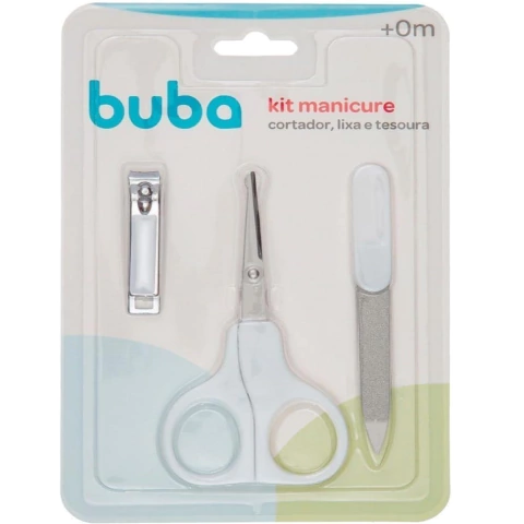 Kit Manicure do Bebê Branco - Buba - comprar online