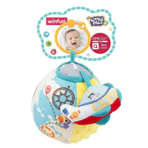 Bolinha Macia de Atividades do Bebê - Winfun - Yes Toys