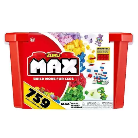 Conjunto de Blocos de Montar Max 759 peças - Candide