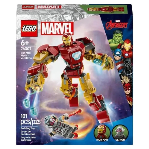 Lego 76307 - Marvel Robô do Homem de Ferro vs Ultron