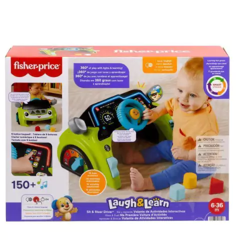 Fisher-Price Volante de Atividades Interativas HYP34- Mattel