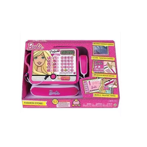 Caixa Registradora Rosa Barbie - Fun Toys