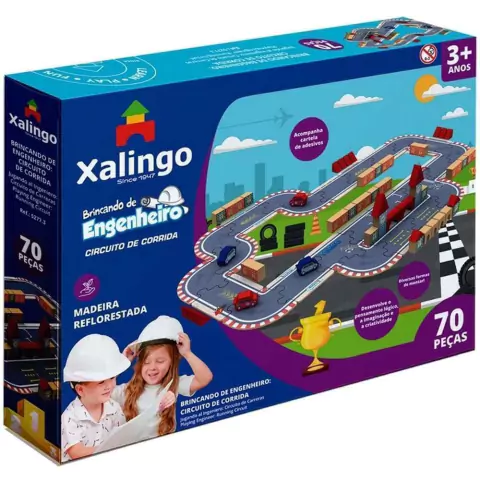 Brincando De Engenheiro Circuito De Corrida 52773 - Xalingo