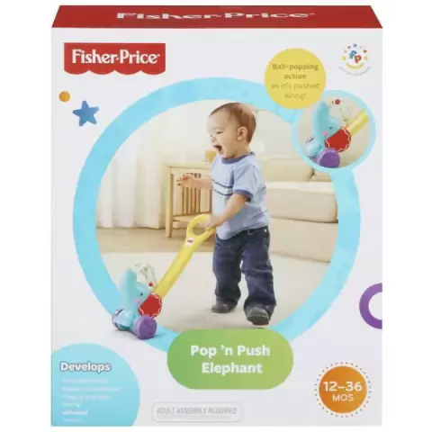 Fisher Price Elefante Bolinhas Divertidas - Y8651 - Mattel