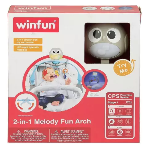 WinFun Mobile Musical Amiga Corujinha - Yes Toys