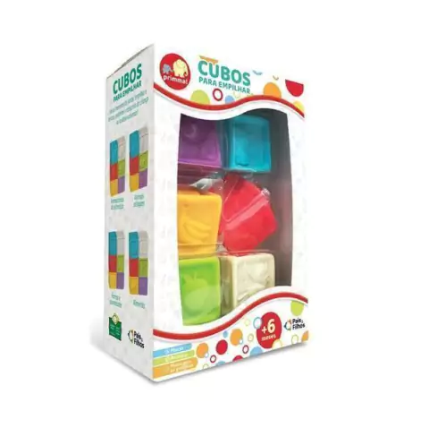 Cubos Para Empilhar - Pais e Filhos