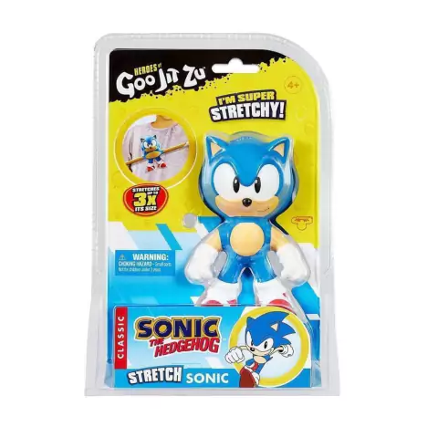 Boneco Heroes Goo Jit Zu Estica Sonic Clássico - 2699 - Sunny