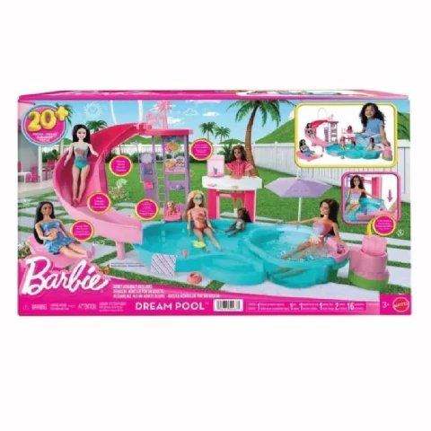 Conjunto Barbie Piscina dos Sonhos - JFP01 - Mattel